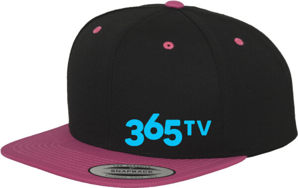 Cappellino Piatto 365tv [rosa]