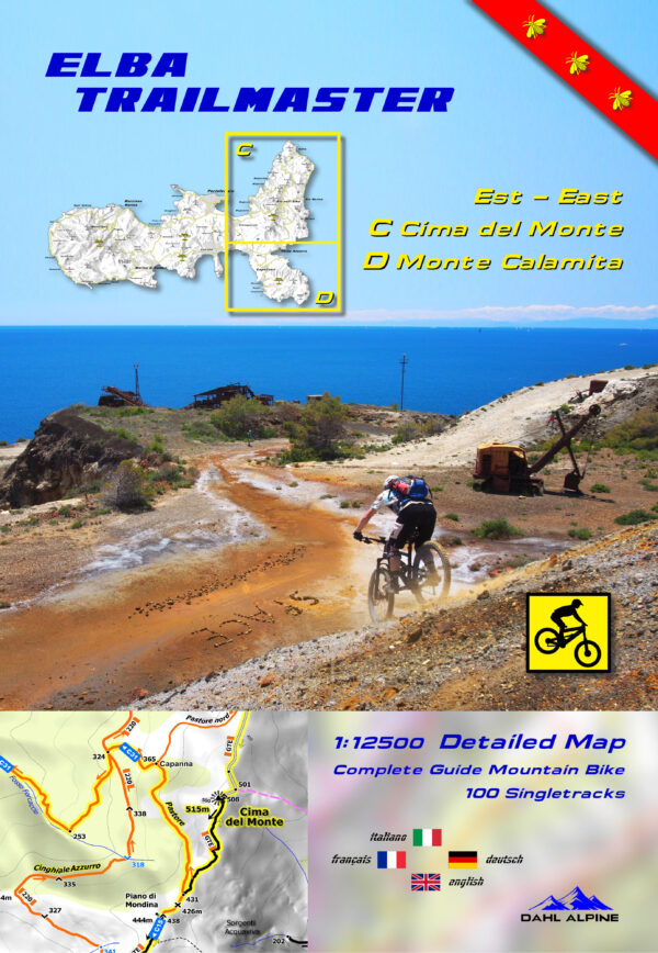 Elba Trailmaster C/D Map (Monte Calamita / Cima del Monte | East)