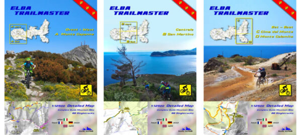 Elba Trailmaster FULL KIT Elba Island Maps (A+B+C/D)